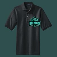 Heavyweight Cotton Pique Polo with Pocket Thumbnail