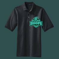 Heavyweight Cotton Pique Polo with Pocket Thumbnail