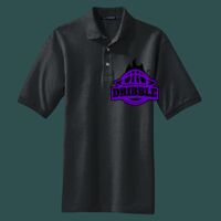 Heavyweight Cotton Pique Polo with Pocket Thumbnail