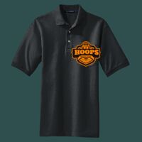 Heavyweight Cotton Pique Polo with Pocket Thumbnail