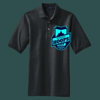 Heavyweight Cotton Pique Polo with Pocket Thumbnail