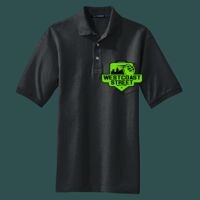 Heavyweight Cotton Pique Polo with Pocket Thumbnail