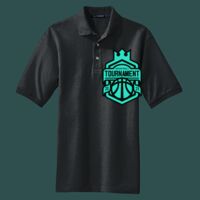 Heavyweight Cotton Pique Polo with Pocket Thumbnail