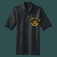 Heavyweight Cotton Pique Polo with Pocket Thumbnail