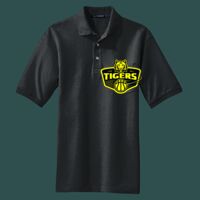 Heavyweight Cotton Pique Polo with Pocket Thumbnail