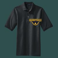 Heavyweight Cotton Pique Polo with Pocket Thumbnail