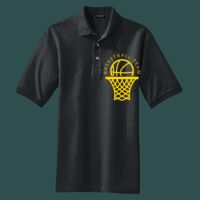Heavyweight Cotton Pique Polo with Pocket Thumbnail