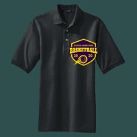Heavyweight Cotton Pique Polo with Pocket Thumbnail