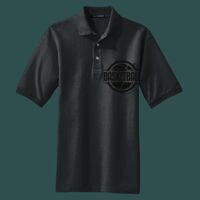 Heavyweight Cotton Pique Polo with Pocket Thumbnail