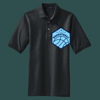 Heavyweight Cotton Pique Polo with Pocket Thumbnail