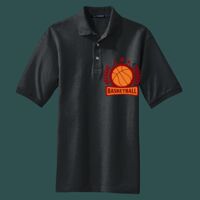 Heavyweight Cotton Pique Polo with Pocket Thumbnail