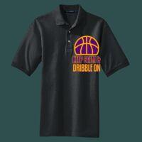 Heavyweight Cotton Pique Polo with Pocket Thumbnail