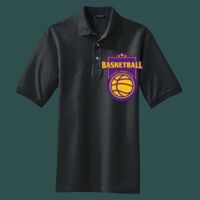 Heavyweight Cotton Pique Polo with Pocket Thumbnail