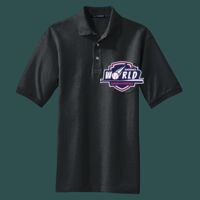 Heavyweight Cotton Pique Polo with Pocket Thumbnail