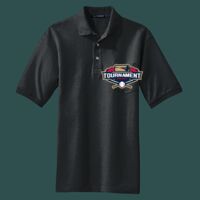 Heavyweight Cotton Pique Polo with Pocket Thumbnail
