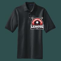Heavyweight Cotton Pique Polo with Pocket Thumbnail