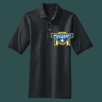 Heavyweight Cotton Pique Polo with Pocket Thumbnail