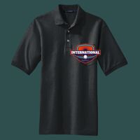 Heavyweight Cotton Pique Polo with Pocket Thumbnail