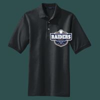 Heavyweight Cotton Pique Polo with Pocket Thumbnail