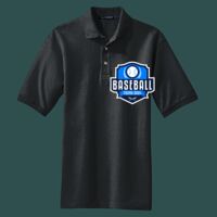 Heavyweight Cotton Pique Polo with Pocket Thumbnail