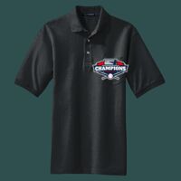 Heavyweight Cotton Pique Polo with Pocket Thumbnail