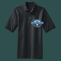 Heavyweight Cotton Pique Polo with Pocket Thumbnail