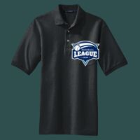 Heavyweight Cotton Pique Polo with Pocket Thumbnail