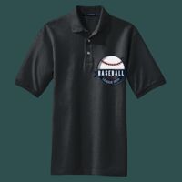 Heavyweight Cotton Pique Polo with Pocket Thumbnail