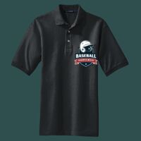 Heavyweight Cotton Pique Polo with Pocket Thumbnail
