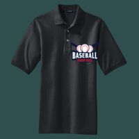 Heavyweight Cotton Pique Polo with Pocket Thumbnail