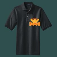Heavyweight Cotton Pique Polo with Pocket Thumbnail
