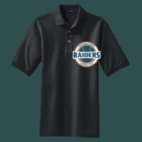 Heavyweight Cotton Pique Polo with Pocket Thumbnail