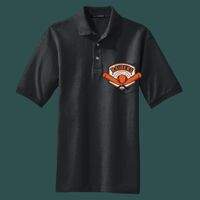 Heavyweight Cotton Pique Polo with Pocket Thumbnail