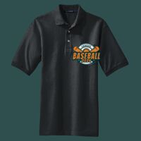 Heavyweight Cotton Pique Polo with Pocket Thumbnail