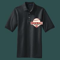 Heavyweight Cotton Pique Polo with Pocket Thumbnail