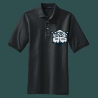Heavyweight Cotton Pique Polo with Pocket Thumbnail