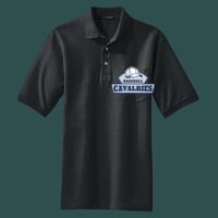 Heavyweight Cotton Pique Polo with Pocket Thumbnail