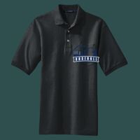 Heavyweight Cotton Pique Polo with Pocket Thumbnail
