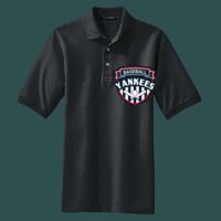 Heavyweight Cotton Pique Polo with Pocket Thumbnail