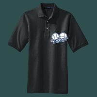 Heavyweight Cotton Pique Polo with Pocket Thumbnail
