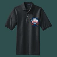 Heavyweight Cotton Pique Polo with Pocket Thumbnail