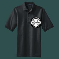 Heavyweight Cotton Pique Polo with Pocket Thumbnail
