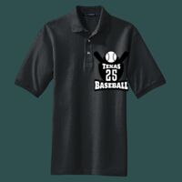 Heavyweight Cotton Pique Polo with Pocket Thumbnail