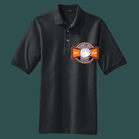Heavyweight Cotton Pique Polo with Pocket Thumbnail