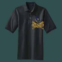 Heavyweight Cotton Pique Polo with Pocket Thumbnail