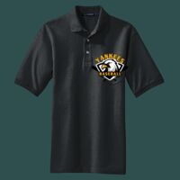 Heavyweight Cotton Pique Polo with Pocket Thumbnail