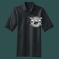 Heavyweight Cotton Pique Polo with Pocket Thumbnail