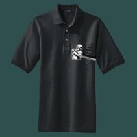 Heavyweight Cotton Pique Polo with Pocket Thumbnail
