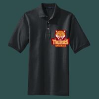 Heavyweight Cotton Pique Polo with Pocket Thumbnail