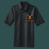 Heavyweight Cotton Pique Polo with Pocket Thumbnail